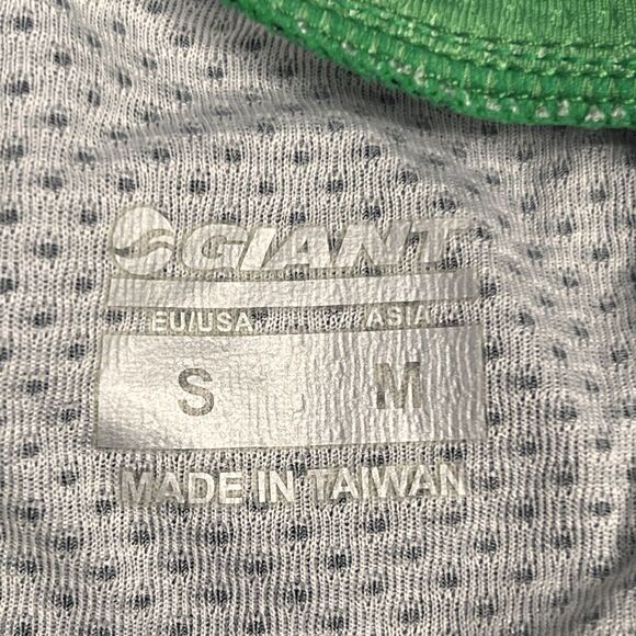 Giant Bicycles MTB Specific Short Sleeve Jersey Size M / L Green Transfer Series - Picture 4 of 15